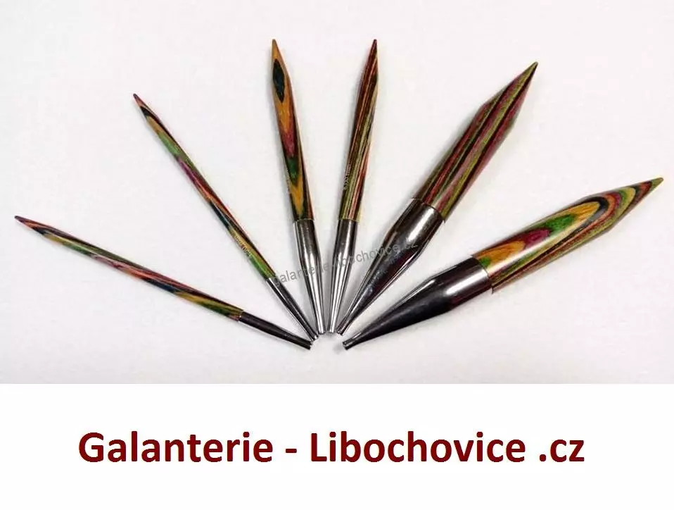 Dřevěné šroubovací kruhové jehlice Knit Pro 3014/4,5 - č. 4,5