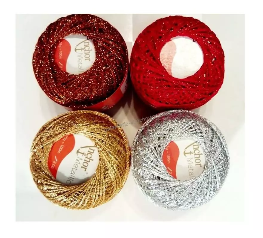 Háčkovací a připlétací příze Anchor 314 - bronzová