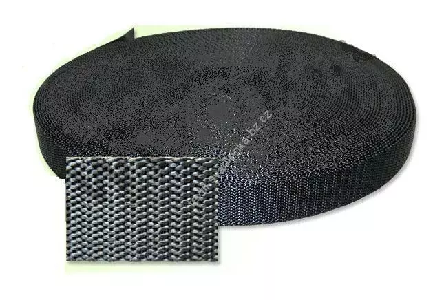 Popruh 25mm 23125/1341 - šedá