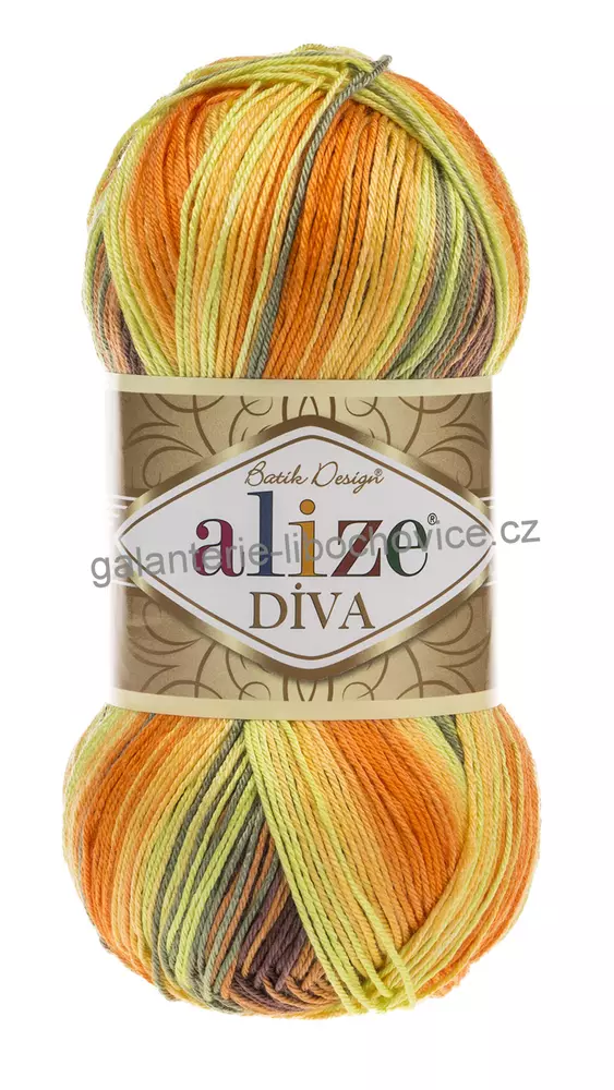 Příze Alize Diva Batik 1900