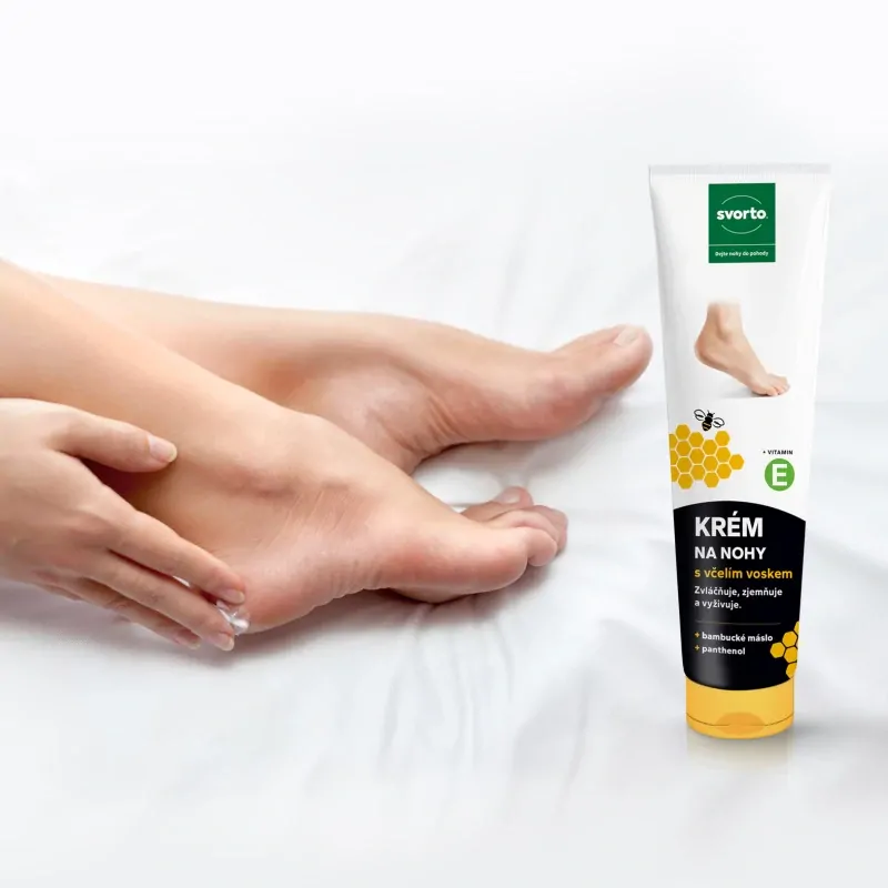 304 Krém na nohy s včelím voskem 100 ml