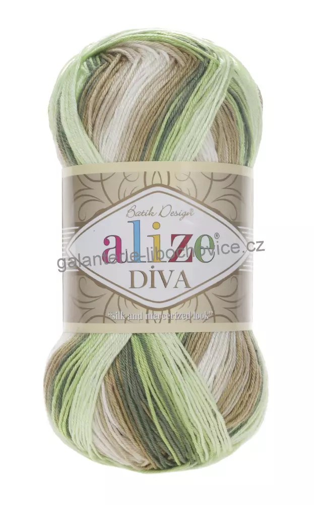 Příze Alize Diva Batik 1767