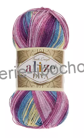 Příze Alize Diva Batik 1900