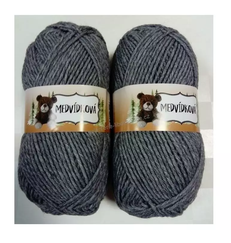 Medvídková příze 68052 - hnědá