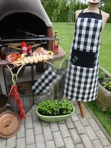 Kuchyňská chňapka - magnet + ouško - Léto