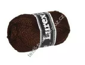 Pletací příze Lurex 999A-hnědá