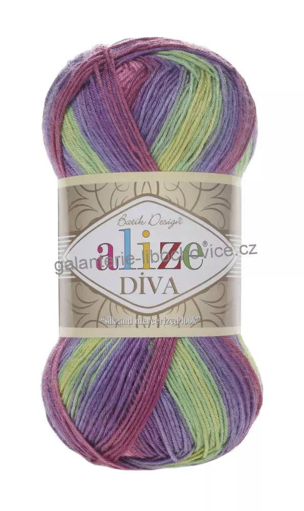 Příze Alize Diva Batik 1900